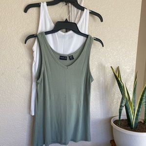 BOGO Rachel Zoe Ribbed Tank Tops - Size XL